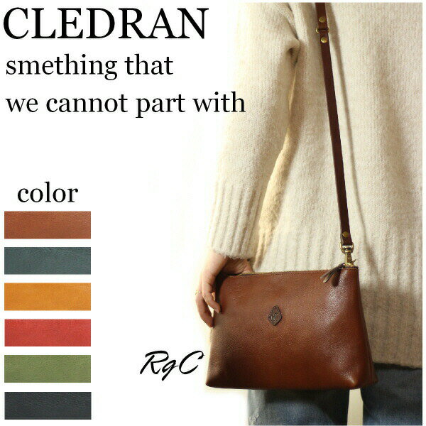 クレドラン ショルダーバッグ レディース クレドラン CLEDRAN　クレドラン DEBOR SERIES2WAY POCHETTE SHOULDERショルダーポシェット（ クラッチバッグ　ショルダーバッグ ）（ 商品番号 CLD-2743 ）