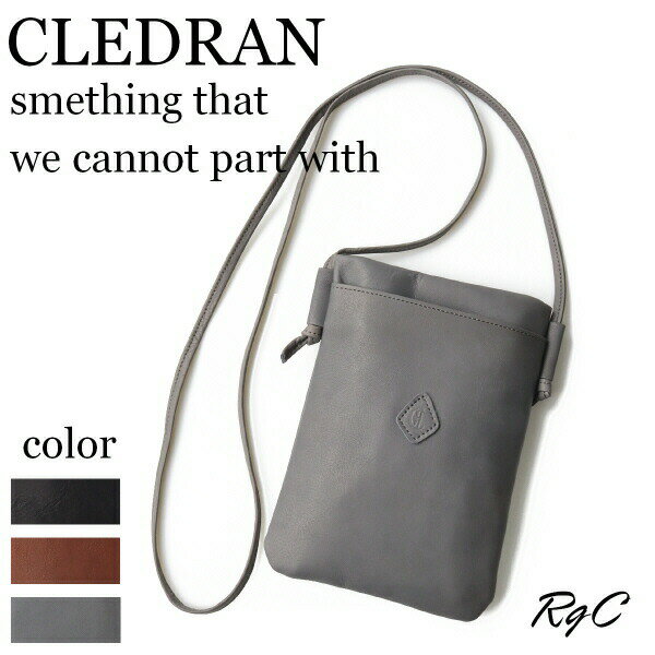 CLEDRAN クレドラン　バッグ（ CL-3592 ミニ ショルダーバッグ ショルダーポーチ ）クレドラン GALE SLIM SHOULDER （ 商品番号 CLR-3592 ）