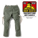 【全品ポイント5倍！エントリーで最大47倍】BEN DAVIS ベンデイビス PROJECT LINE HEY CARGO2 JODHPURS MADE IN JAPAN プロジェクトラ..