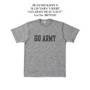 BUZZ RICKSON'S バズリクソンズ SLUB YARN T-SHIRT GO ARMY BEAT NAVY スラブヤーンTシャツ 日本製 BR79182