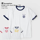 Champion チャンピオン TRUE TO ARCHIVES PLEBE SHORT SLEEVE RINGER TEE トルートゥーアーカイブス カレッジプリント リンガーTシャツ 1970S Model C3-X336