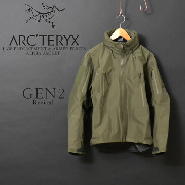 ARC'TERYX アークテリクス LEAF ALPHA JACKET GEN2 REVISED リーフ アルファジャケット ジェネレーション2 後期アップデートモデル 第二世代 NEWモデル 国内未発売ミリタリーライン 最高峰アウトドアブランド