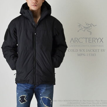 ARC'TERYX アークテリクス LEAF COLD WX JACKET SV NEW リーフ コールドWX ジャケットSV フード脱着 NEWモデル