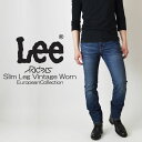 【全品ポイント5倍！エントリーで最大47倍】LEE リー European Collection Rider Slim Leg Jean in Vintage Worn ヨーロピアンコレクション ライダー スリム デニム 国内未発売 EU限定モデル