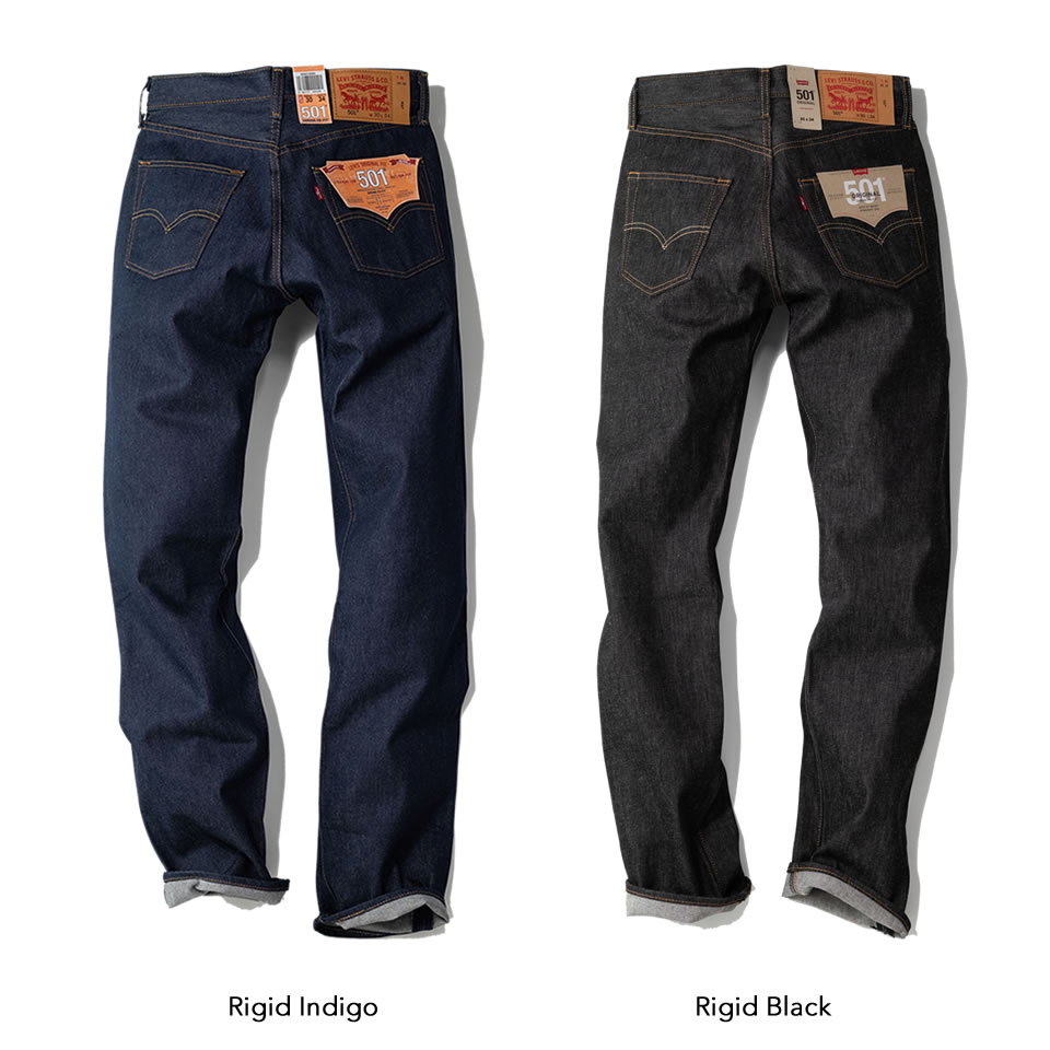 LEVI'S リーバイス 501 ORIGINAL デニム ジーンズ ジーパン パンツ ストレート 00501-0000 00501-0226 リジット ノンウォッシュ 未洗い