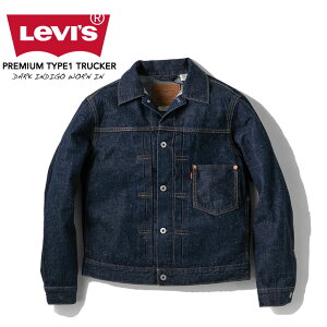 LEVIS ꡼Х PREMIUM TYPE I TRUCKER ȥå㥱å DARK INDIGO WORN IN A3174-0002