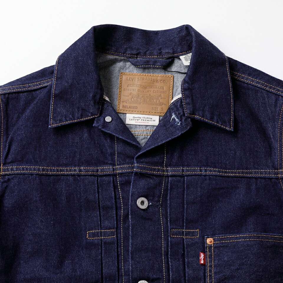 【楽天お買物マラソン限定割引クーポン発行中！】LEVI'S リーバイス TYPE I TRUCKER トラッカージャケット NEW SELVEDGE RINSE A3174-0030