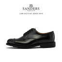 SANDERS サンダース 1128B MILITARY DERBY SHOE ミリタリーダービーシューズ レザーシューズ メンズ 外羽根 革靴 ストレートチップ レースアップ 英国製