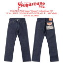 SUGAR CANE シュガーケーン Super “Denim” Collectibles #07 13.5oz. BLUE DENIM WAIST OVERALLS “1946” MODEL リジッド420N ワンウォッシュ421A デニムパンツ 大戦モデル SC49007