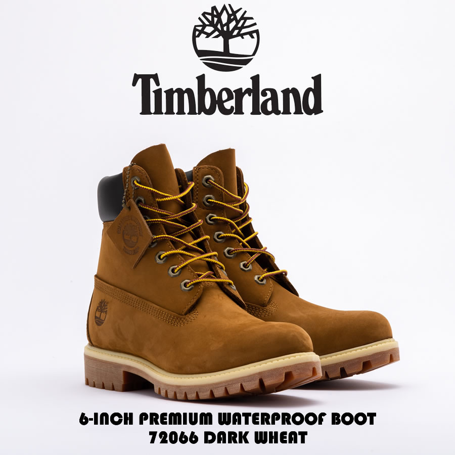 ティンバーランド Timberland ティンバーランド MENS 6inch PREMIUM WATERPROOF BOOTS DARK WHEAT 6インチ イエローブーツ ダークウィートヌバック 72066