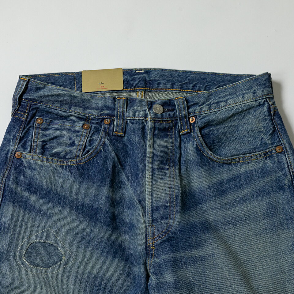 【楽天お買物マラソン限定割引クーポン対象！】LEVI'S リーバイス VINTAGE 501XX 1947モデル デニム ジーンズ ジーパン パンツ ストレート 47501-0228 HOLCOMB ユーズドダメージ加工