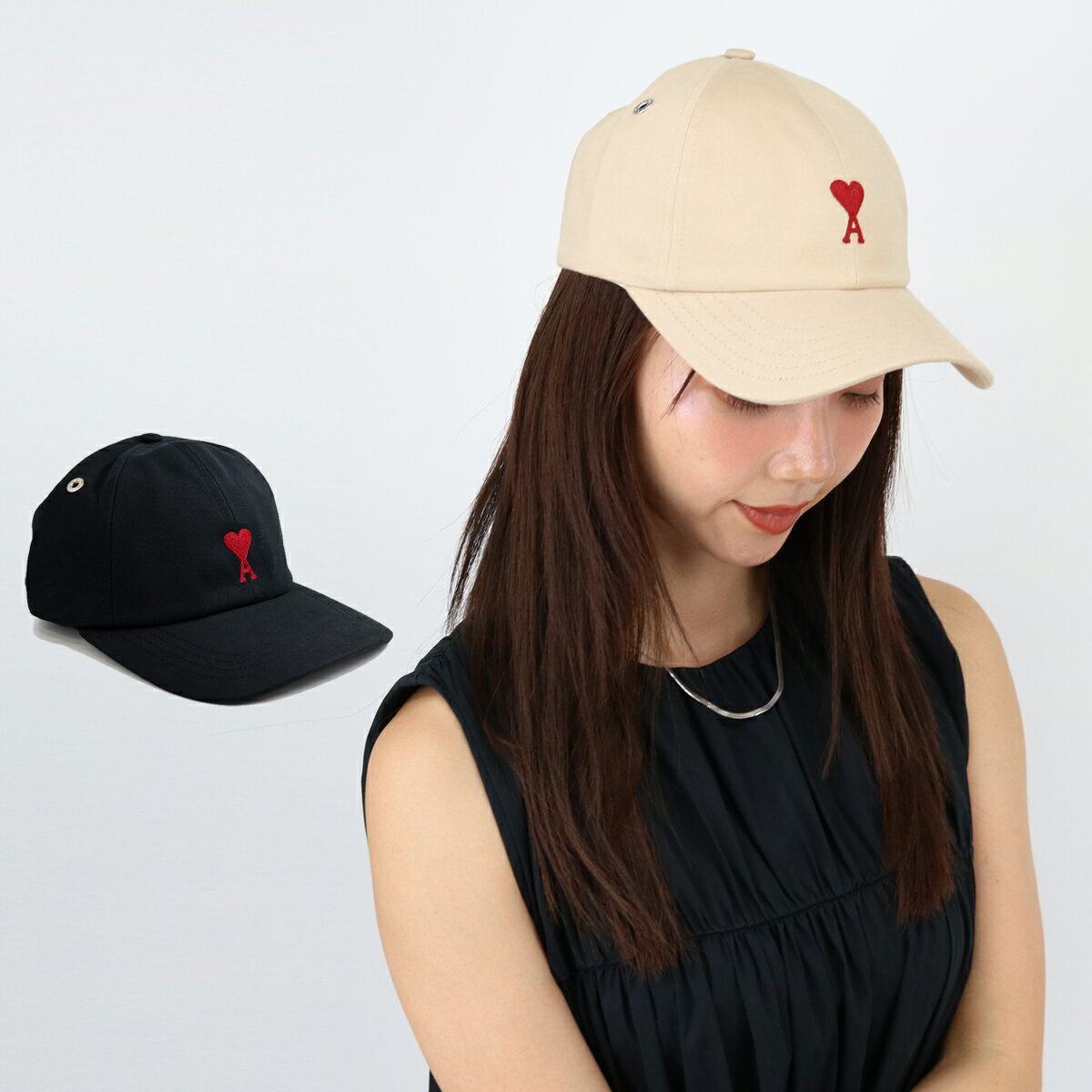 ami paris アミ パリス BFUCP006.CO0051 ベースボールキャップ CAP 帽子 ロゴキャップ レディース メンズ ユニセックス ブランド
