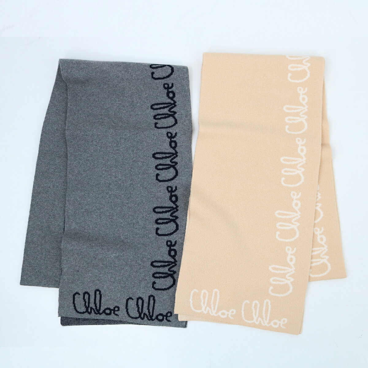 CHLOE KIDS クロエ キッズ ロゴ マフラー C20674 レディース ストール 通勤 通学 プレゼント ギフト ブランド