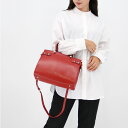 FURLA フルラ レディースハンドバッグ BAWC01L 0015S トートバッグ Lady M Chili Oil RED系 2WAY クロスボディバッグ レザーロゴ ショルダーバッグ