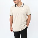 ■HUGO BOSS ヒューゴ ボス BOSSコレクション メンズ ポロシャツ 50538101 Paddy AP Heritage SS POLO 半袖 アクティブ ベーシュ ロゴ ワンポイント 襟 父の日ギフト プレゼント ブランド