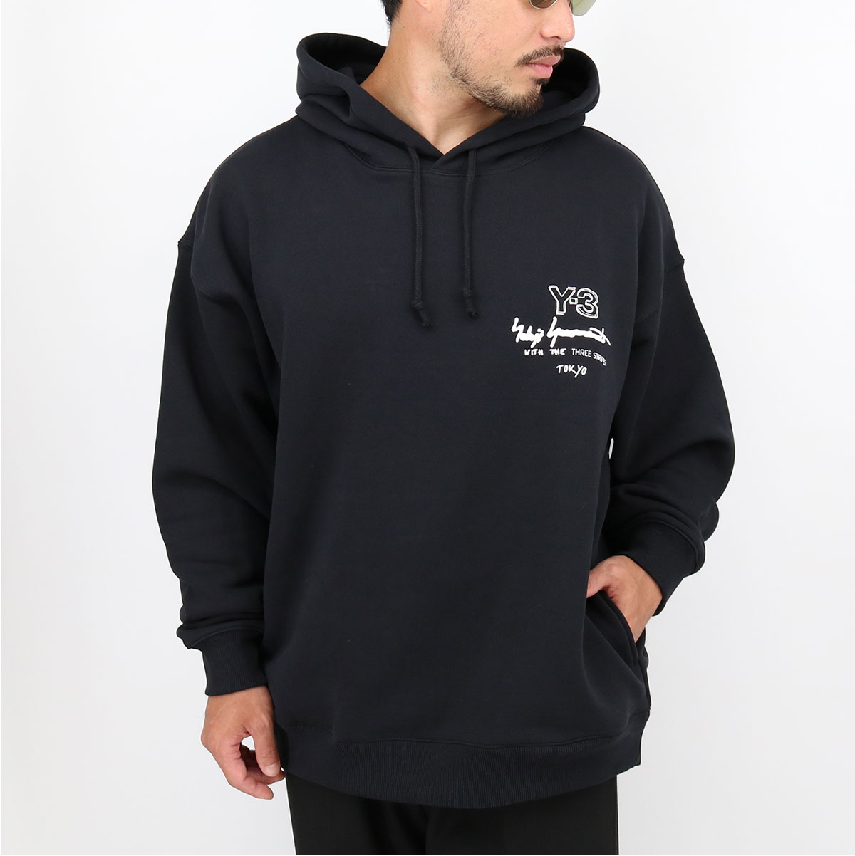 Y-3 磻꡼ GRAPHIC FT HOODIE KB2604 ץ եå եƥ꡼ աǥ Ĺµ LS ѡ  ...