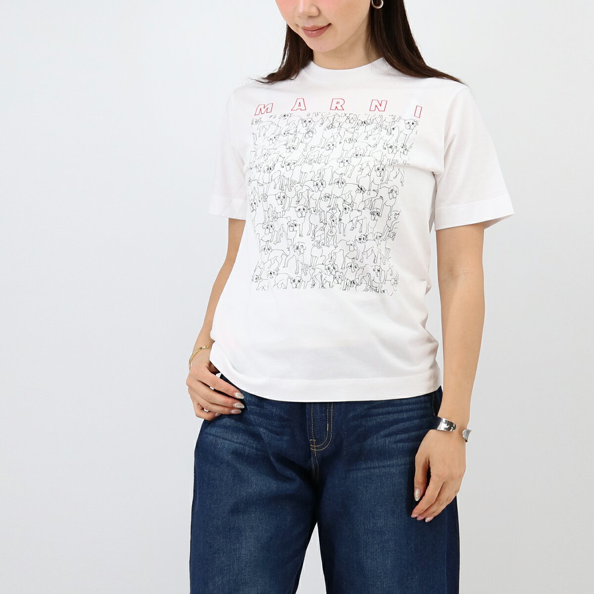 新品未使用 MARNI キッズ 2025SS ロゴ Tシャツ 大人もOK！ 新品未使用 MARNI キッズ 2025SS ロゴ Tシャツ 大人もOK！