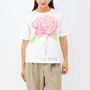 MARNI マルニ THJE0220P6 USC62 LRW01 レディースクルーネックTシャツ ロゴT WHITE ホワイト カットソー バックプリント 半袖 コットン プリントT リボン 1