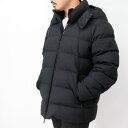 モンクレール MONCLER モンクレール SABOR JACKET メンズダウンジャケット 1A00041 5958J 999 BLACK ダウンコート ゴアテックス アウター フード ロゴ ショートダウン 防寒