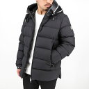 MONCLER モンクレール CARDERE GIUBBOTTO メンズショートダウンジャケット ダウンコート 1A00182 54A81 ロゴ 三角コントロールタグ付き アウター 黒 レギュラーフィット