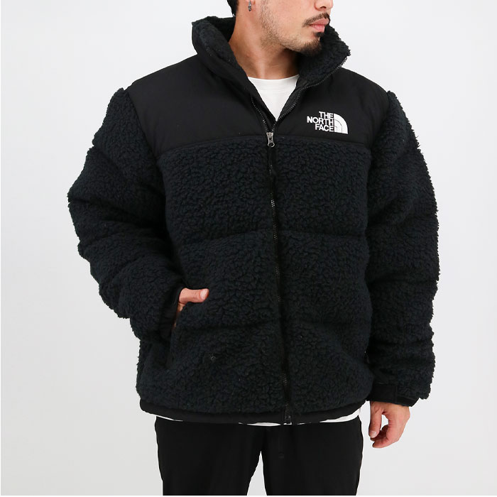 楽天RAYMART-レイマート-THE NORTH FACE ザ ノースフェイス NF0A5A84 SHERPA NUPTSE JACKET メンズボアダウンジャケット ヌプシ BLACK ロゴ アウター ダウンコート