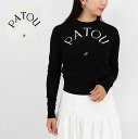 【PATOU】パトゥ KN1108045 ロゴニット ウールブレンド 長袖　ニット クルーネック レディース セーター