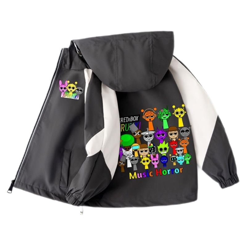 乐天商城 - Sprunki incredibox スプランキー ジャケット?上着?ウインドブレーカー 防水 110 120 130 140 150 160 子供服 誕生日 プレゼント トップ