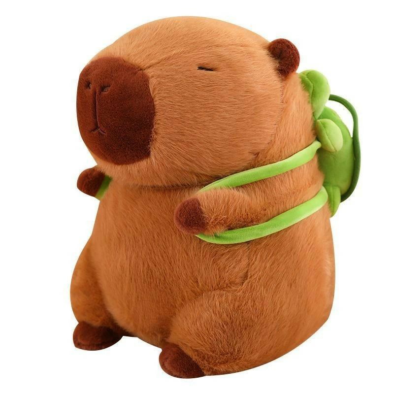 乐天商城 - カピバラ ぬいぐるみ もこもこ 抱き枕 カメカバン付き ふわふわ 癒し 大サイズ かわいい 動物 おもちゃ 女の子 男の子 インテリア 店飾り ギフト お誕生日プレゼント 23cm 33cm 45cm