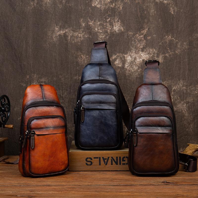 乐天商城 - メンズバッグ 本革 ボディバック レザー 男性 大容量 ワンショルダーバッグ 斜め掛けバッグ 牛革 大容量 iPad対応 通勤 通学 カジュアル