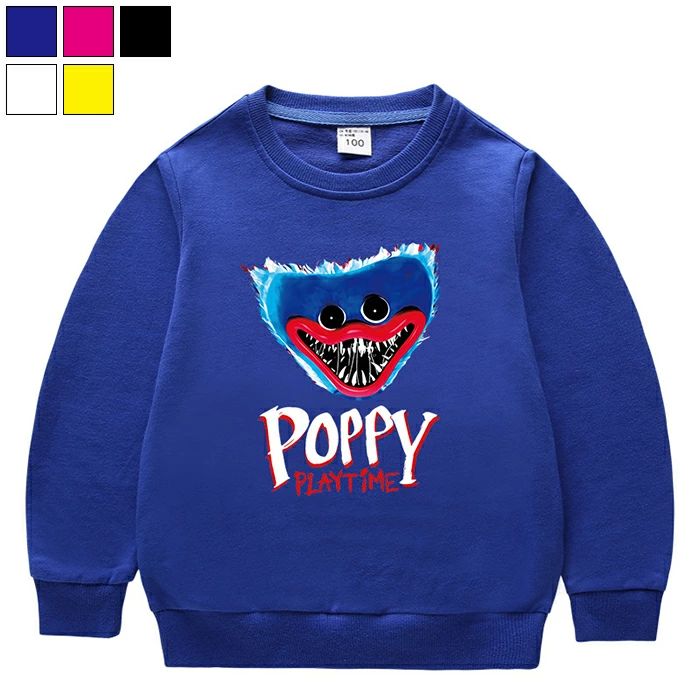 ハギーワギー トレーナー ポピー プレイタイム poppy play time ハギーワギー 子供服 キッズ トップス 女の子 男の 子 トップス パー