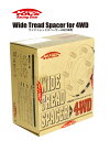 【協永産業 Kics Racing Gear】Wide Tread Spacer ワイドトレッドスペーサー for 4WD25mm厚 6H P.C.D.139.7 ネジサイズ：M12×P1.25