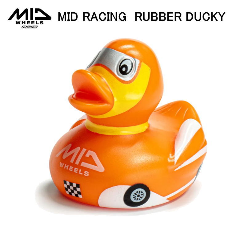 【正規品】MID オフィシャルギア MID RACING RUBBER DUCKY