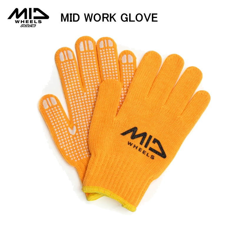 【正規品】MID オフィシャルギア MID ワーク グローブ