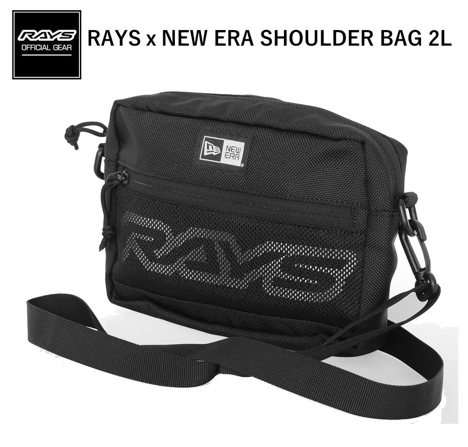 【正規品】レイズ RAYS レイズオフィシャルギア RAYSxNEW ERA SHOULDER BAG 2L
