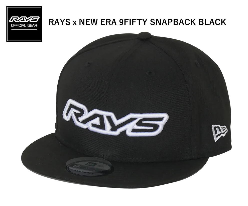 【正規品】レイズ RAYS レイズオフィシャルギア RAYSxNEW ERA 9FIFTY SNAPBACK BK...