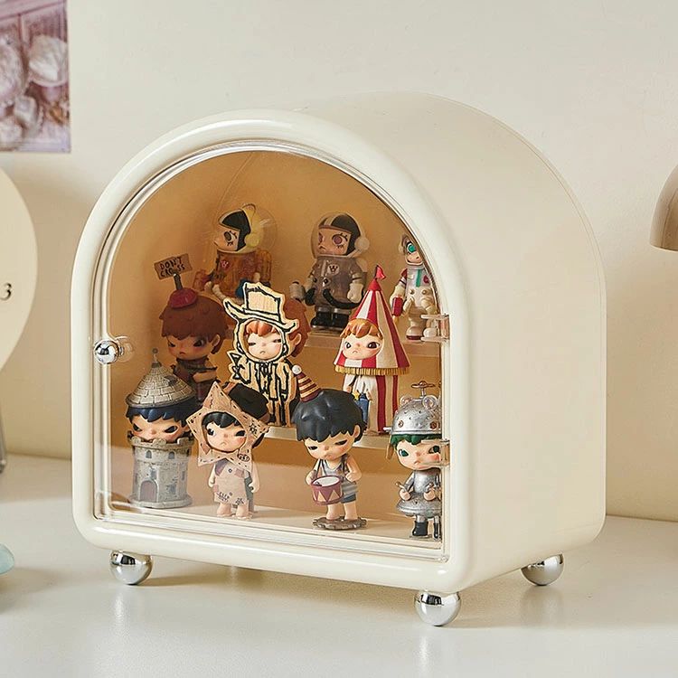【送料無料】コレクションケース 卓上小型 重ねて飾れる 展示台 フィギュアケース 透明コレクションケース 収納棚 小物収納 ショーボッ