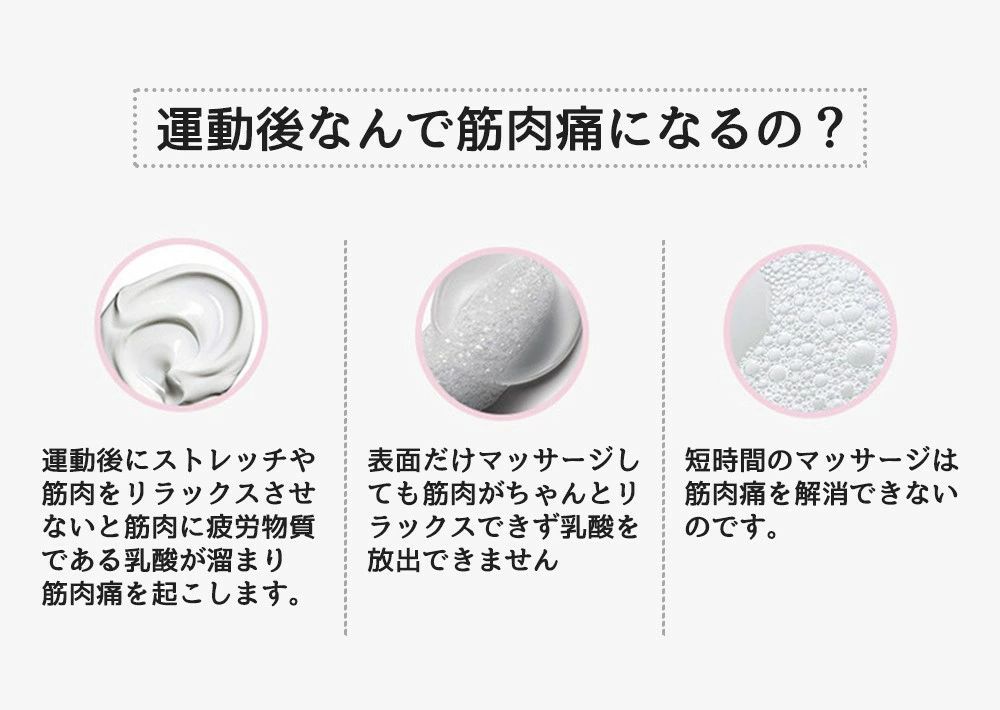 rayoheistoreの電動フォームローラー 筋膜リリース フォームローラー ストレッチ ローラー 5段階振動 凹凸素材 ストレッチ 振動 マッサージローラー｜アングル2
