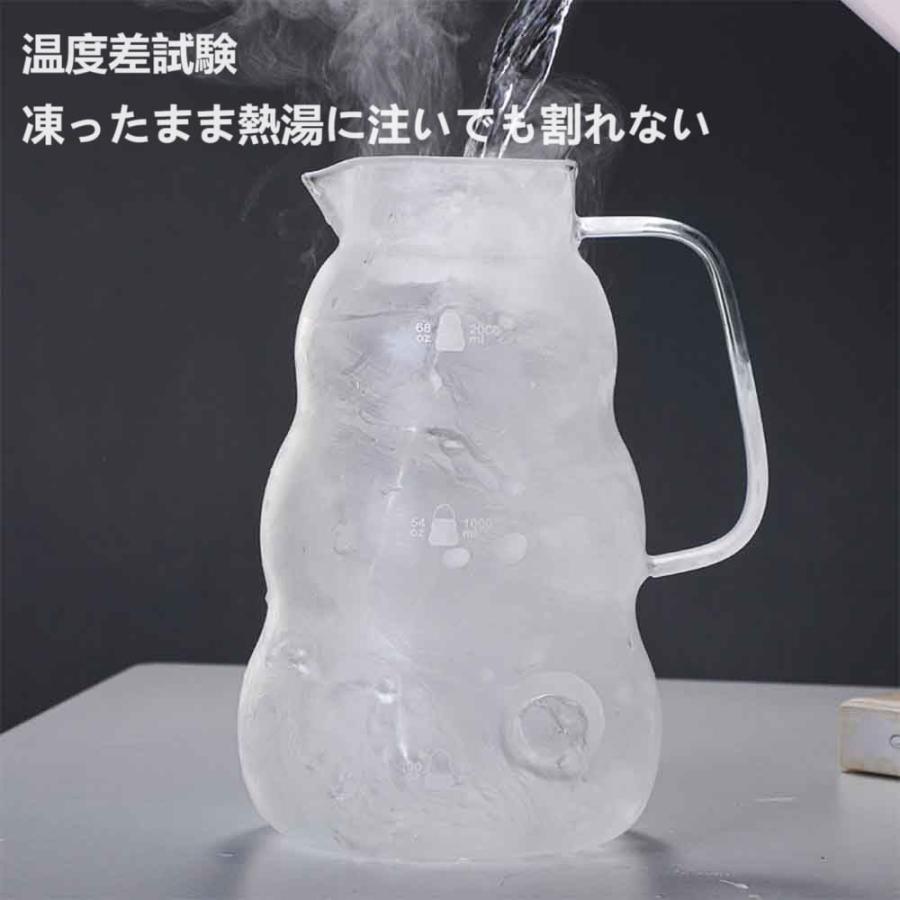 其它 玻璃杯类 - コーヒーメーカー 水出しコーヒー 器具 水出しコーヒー ボトル ガラス アクリル冷水筒 冷水ポット 耐熱 冷蔵庫ポット 水出し茶ポット 20