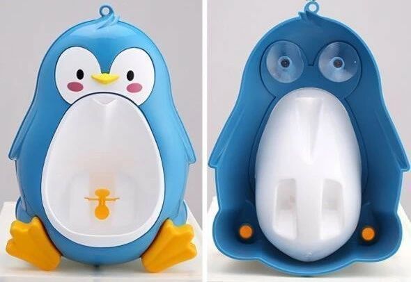 おまる トイレトレーニング 男の子 ペンギン 取り外し可能 小便器 壁掛け 軽量 持...