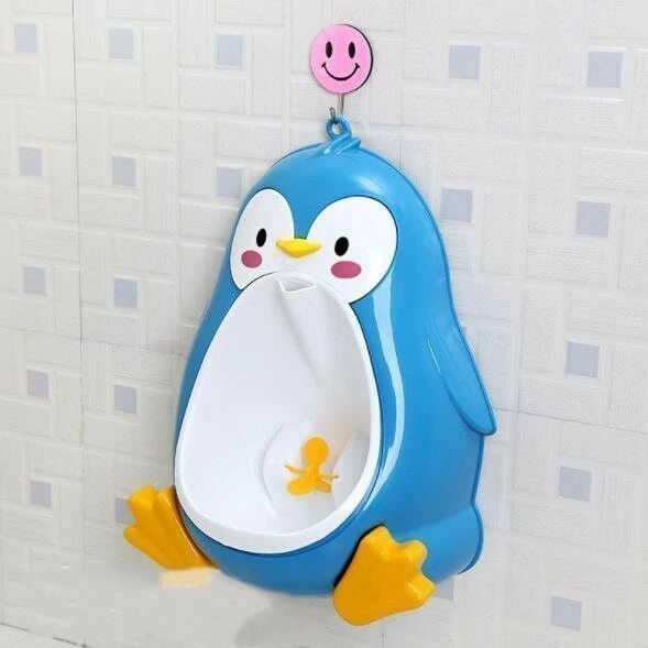 おまる トイレトレーニング 男の子 ペンギン 取り外し可能 小便器 壁掛け 軽量 持...
