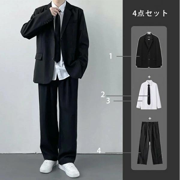 子供スーツ 2点/3点/4点セット 男の子スーツ ブラック フォーマルスーツ 卒業式 入...