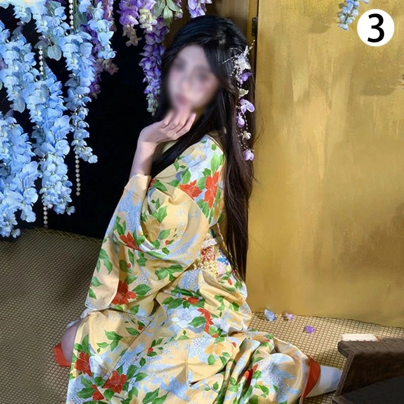 rayoheistoreの1人で簡単着付け 浴衣 レディース セパレート セット 女性ゆかた 簡単 簡易 綺麗 可愛い おしゃれ 10代 20代 30代 40代 フリーサイズ｜アングル3