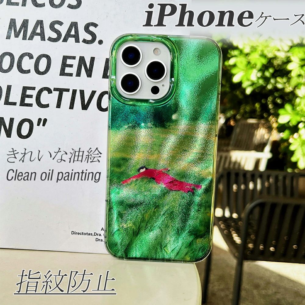 乐天商城 - iPhone16ケース iPhone16pro アイフォン15 iPhone16promaxケース iPhone15pro 可愛いケース おしゃれケース 油絵 iPhone14promax TPU ア