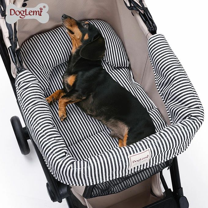カートクッション ペット 犬 猫 ペットカート用カバー 枕 ペットカート クッション 3点セット チェック柄 冬用 保温 防風 暖かい 犬猫兼