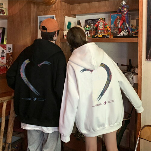 乐天商城 - ペアルック パーカー ブランド ペアルック カップル お揃い 服 レディース おしゃれ 春 カップル ペアルック トレーナー 韓国 大きいサ