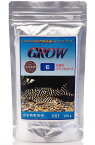 【全国送料590円】どじょう養殖研究所 GROW グロウ E 沈降性 クランブルタイプ 中型熱帯魚用 160g