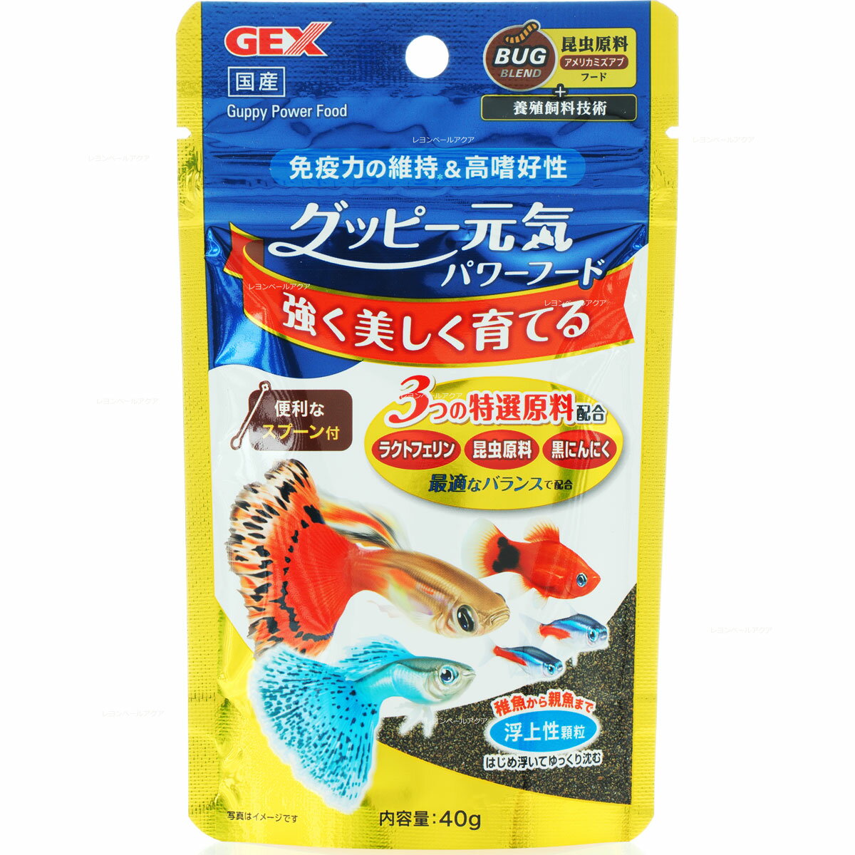 ����������̵����GEX ���åԡ����� �ѥ�ա��� 40g (������)