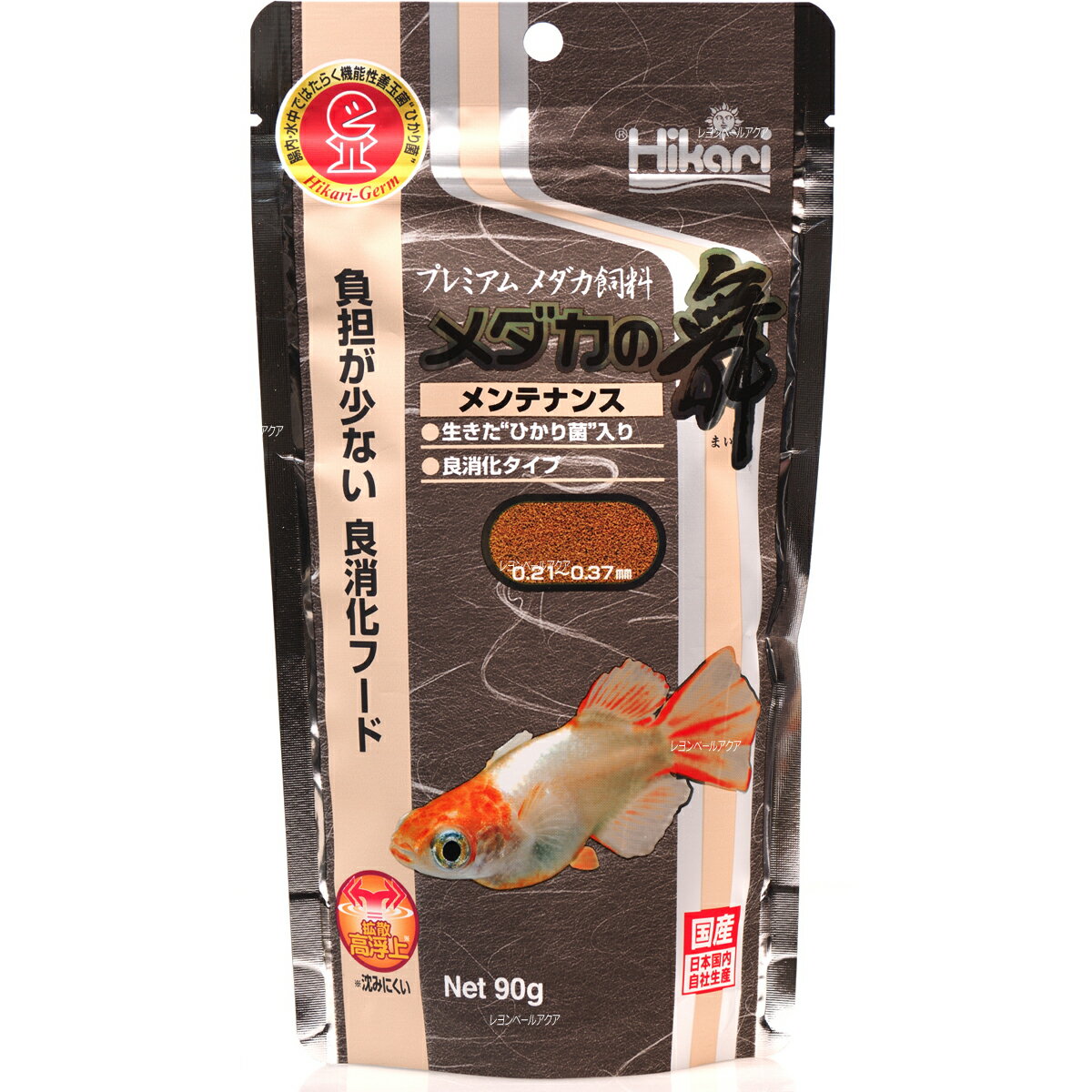 【全国送料360円】キョーリン プレミアムメダカ飼料 メダカの舞 メンテナンス 90g