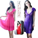 【20%OFFクーポン有】【20%OFFクーポン有】セクシーランジェリーセクシー ルームウェア ローブ ガウン 下着 クリスマス セクシーランジェリー キャミソ...