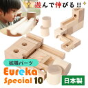 日本製 EUREKA Special 10 ユリイカ 拡張パーツセット ビー玉 転がし スロープトイ 知育 積み木 日本製 つみき 出産祝い おしゃれ 積木 おもちゃ 木製 立方体 玩具 diy キューブ 受験 知育玩具 番外編